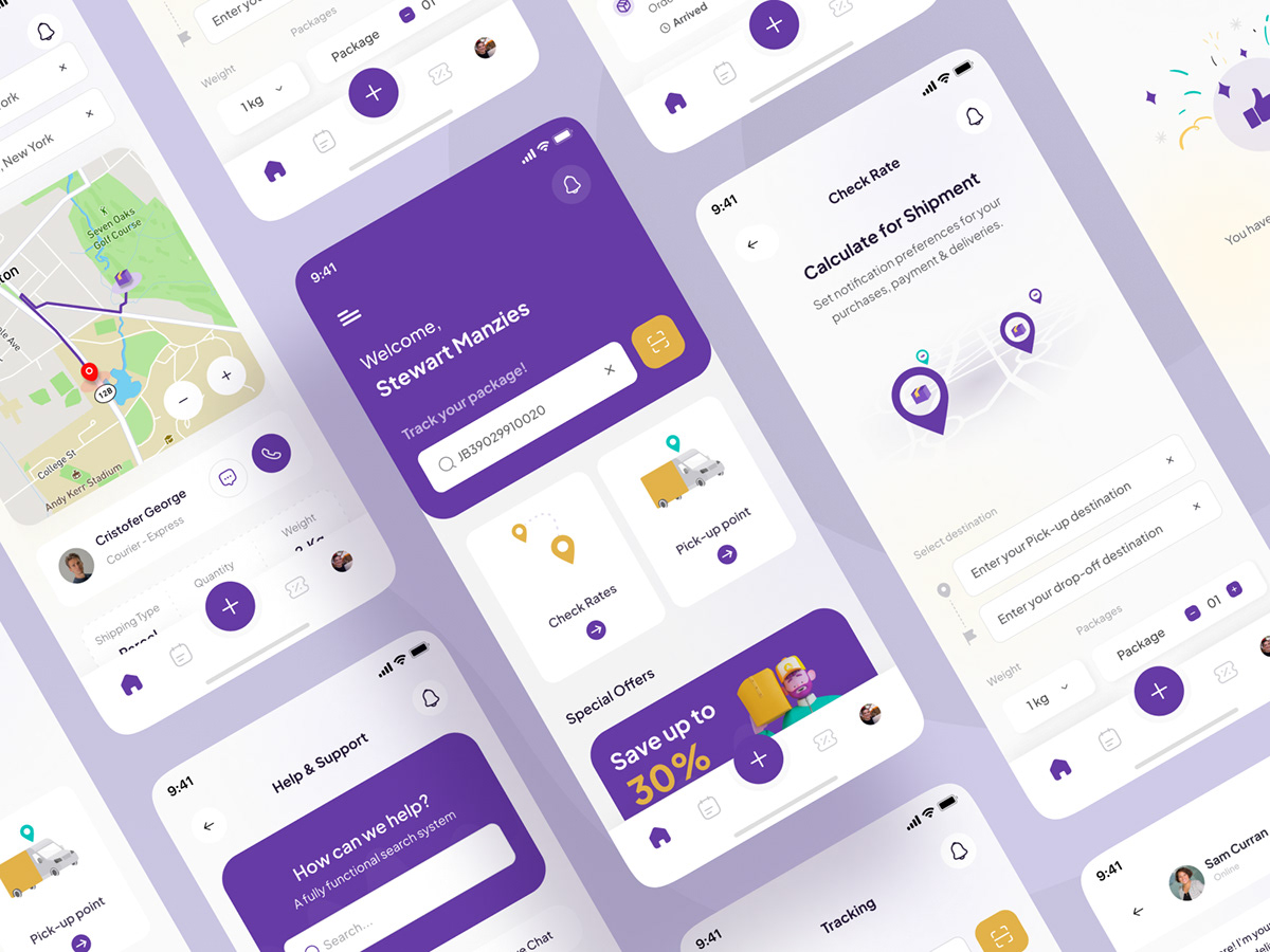 Mobile app for Xpress delivery