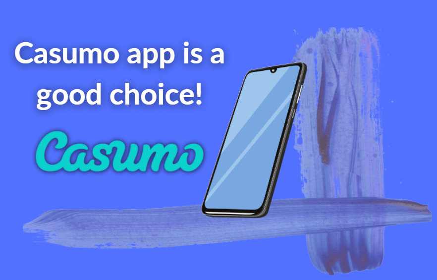 Mobile app for Casumo online casino