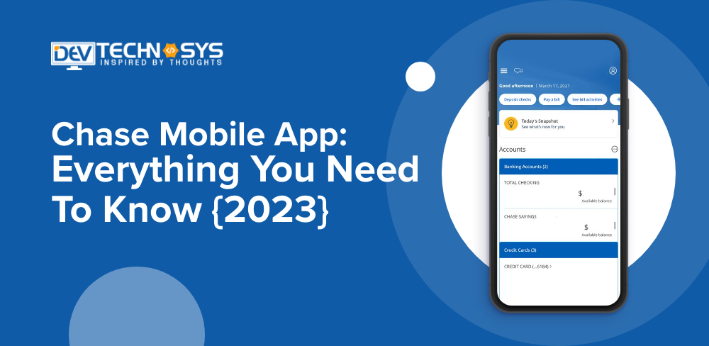 Mobile app for JP Morgan Chase