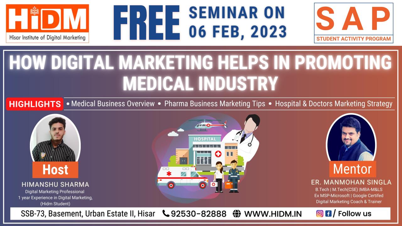 Medical digital marketing