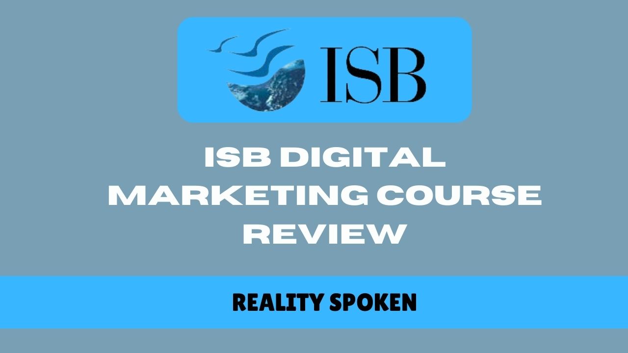 Isb digital marketing course