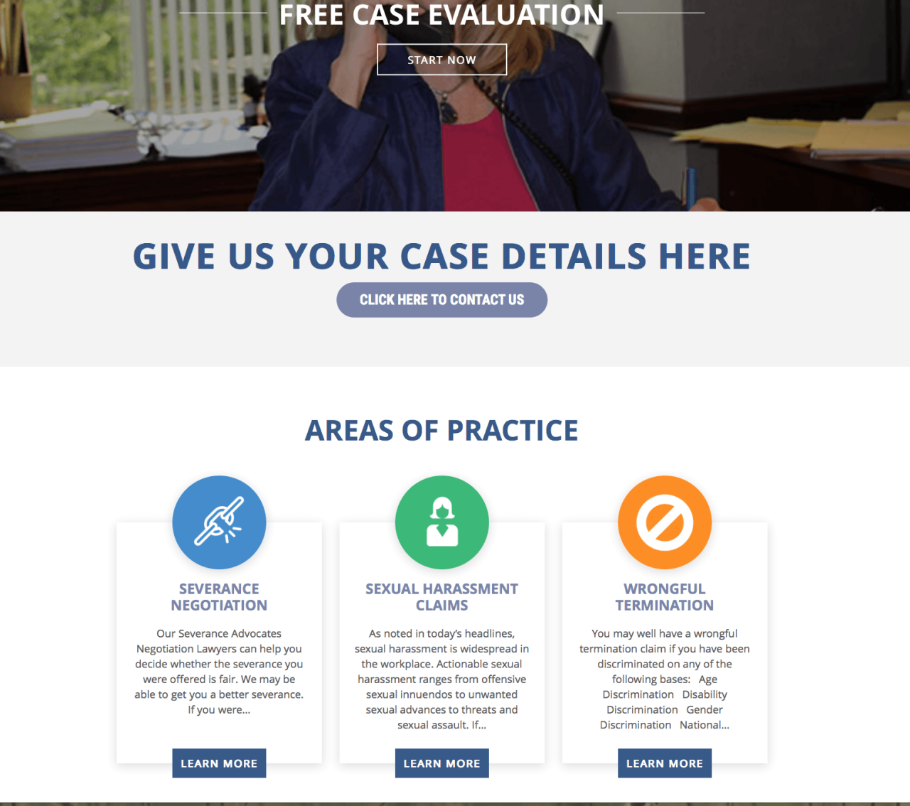 Law firm web marketing