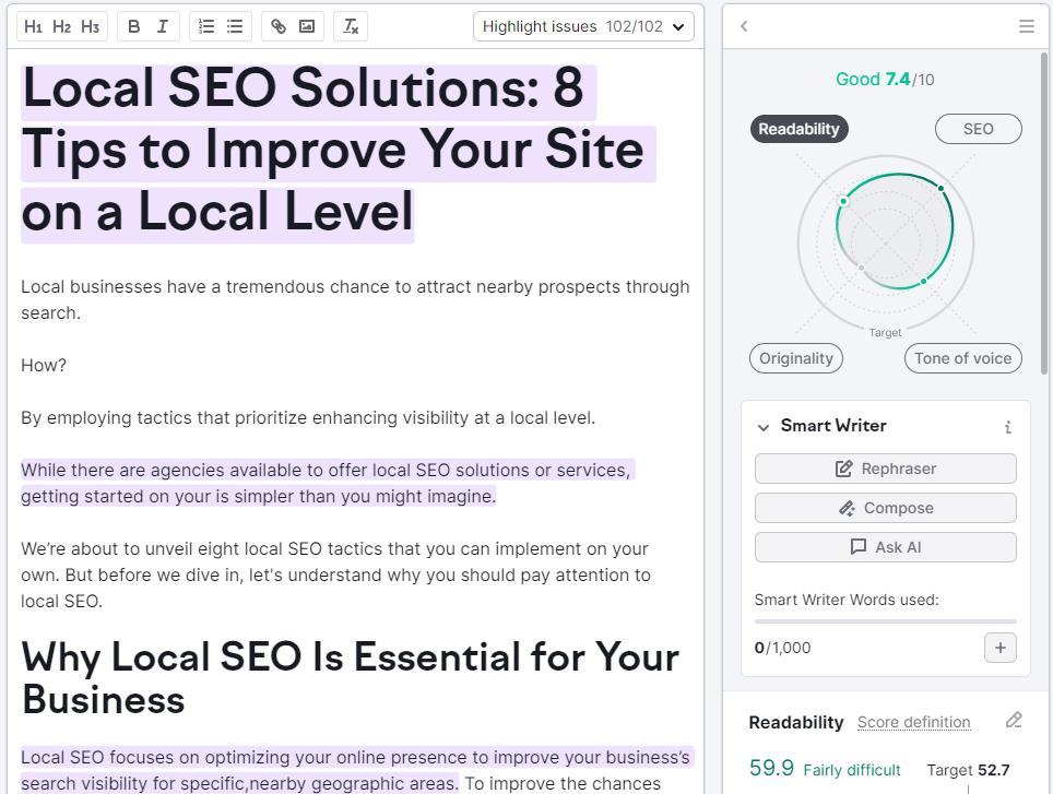 Local seo agency