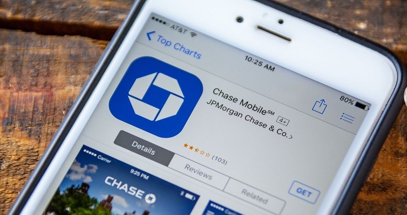 Mobile app for JP Morgan Chase