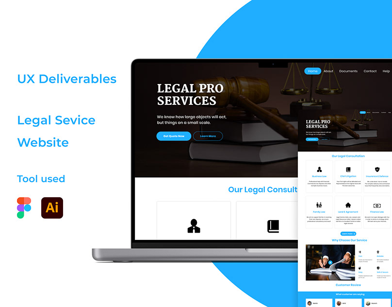 Legal website marketing