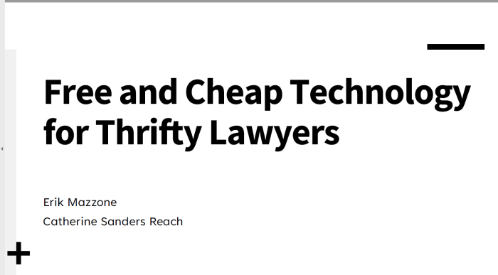 Cheap lawyers