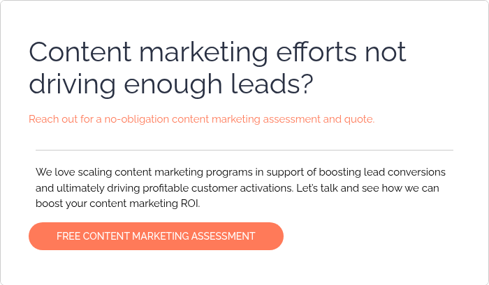 Content marketing agencies