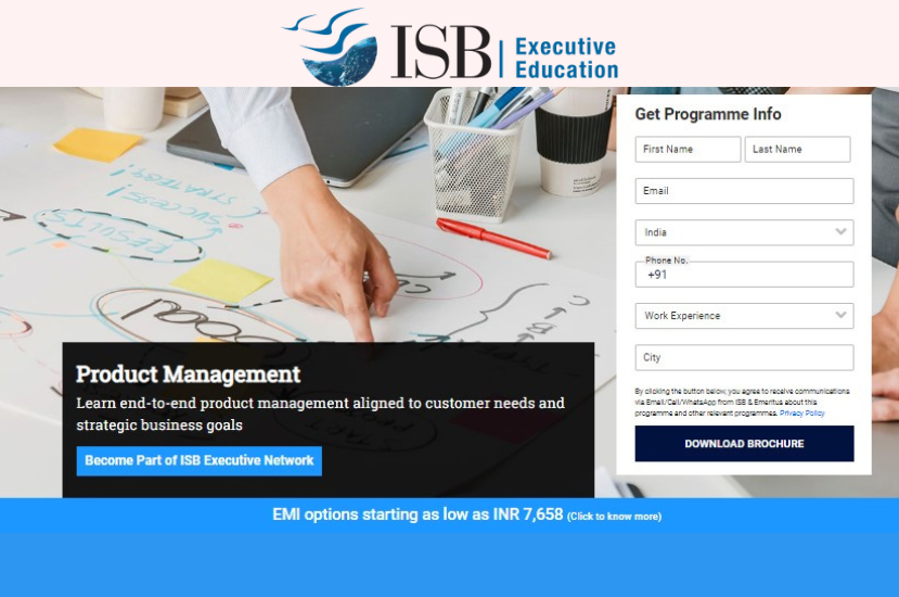 Isb marketing courses