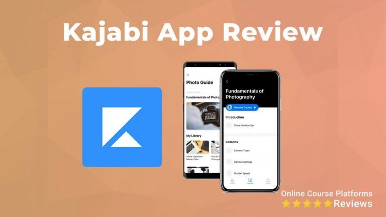 Mobile app for Kajabi online courses