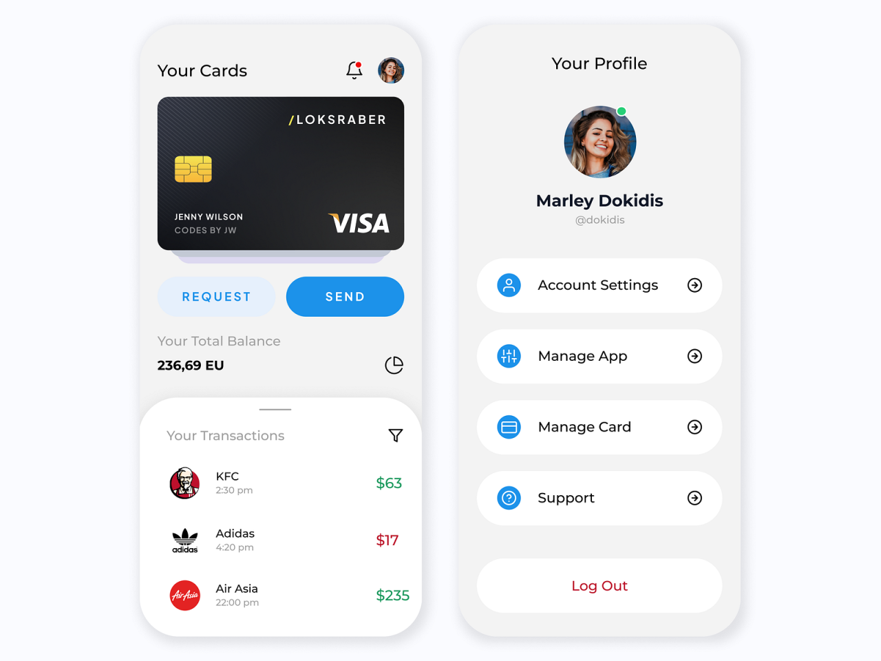 Mobile app for Prepaid CardConnect