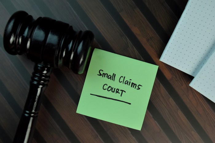 Small claims attorney