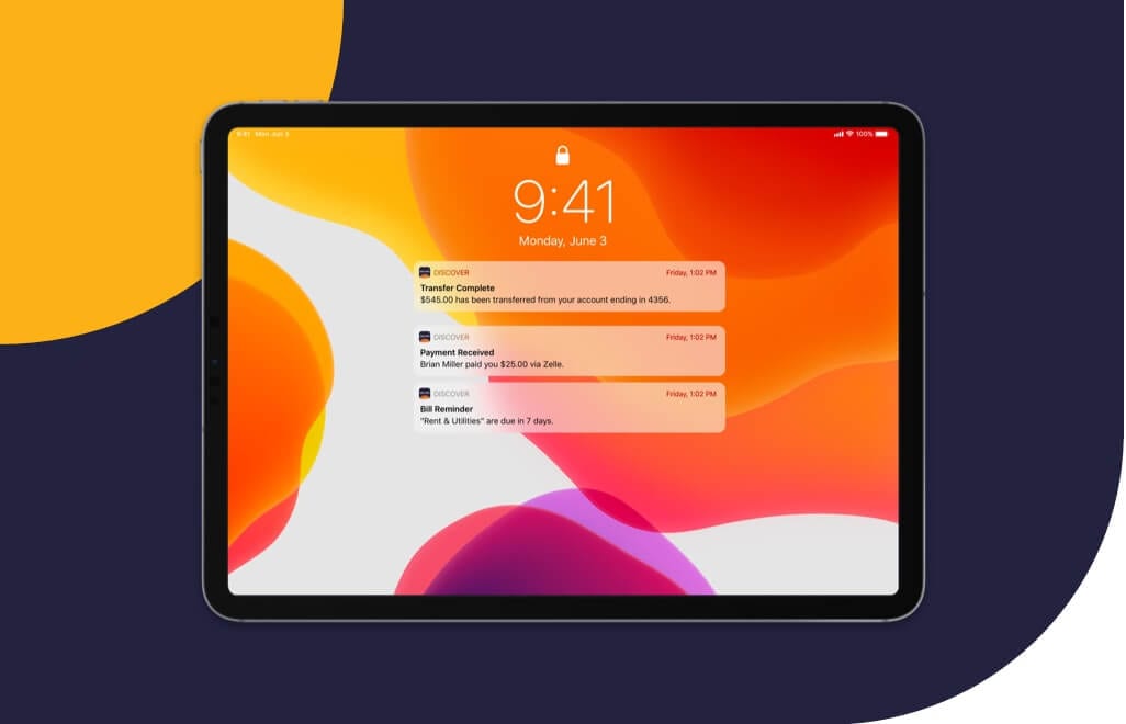 Discover mobile app want Discover mobile app want